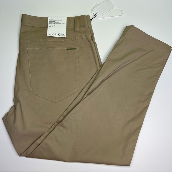 Calvin Klein slim fit trousers size 32X30 NWT - Picture 1 of 8
